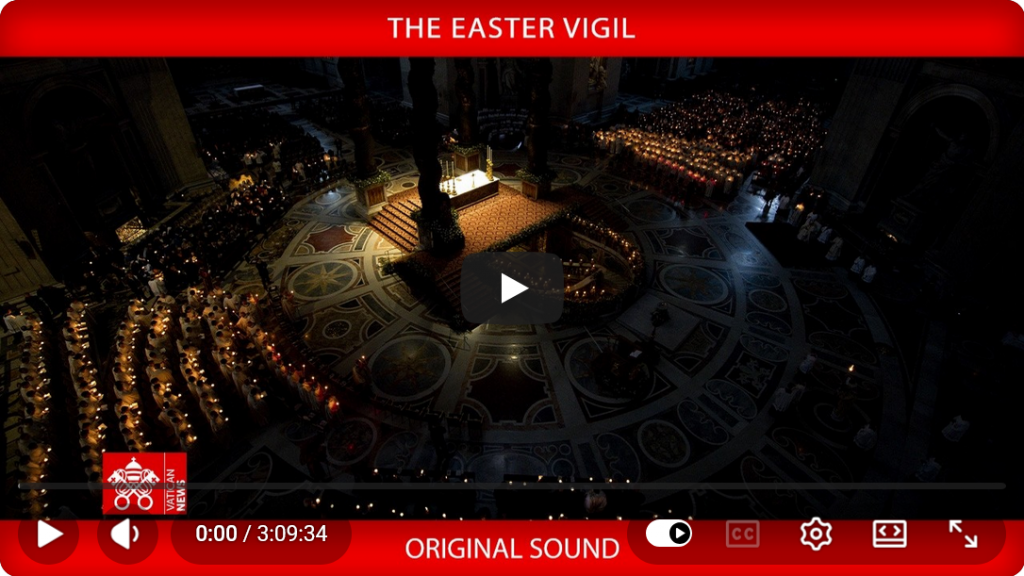 Easter Sunday “Resurrection of the Lord” – Easter Vigil in the Holy Night of Easter