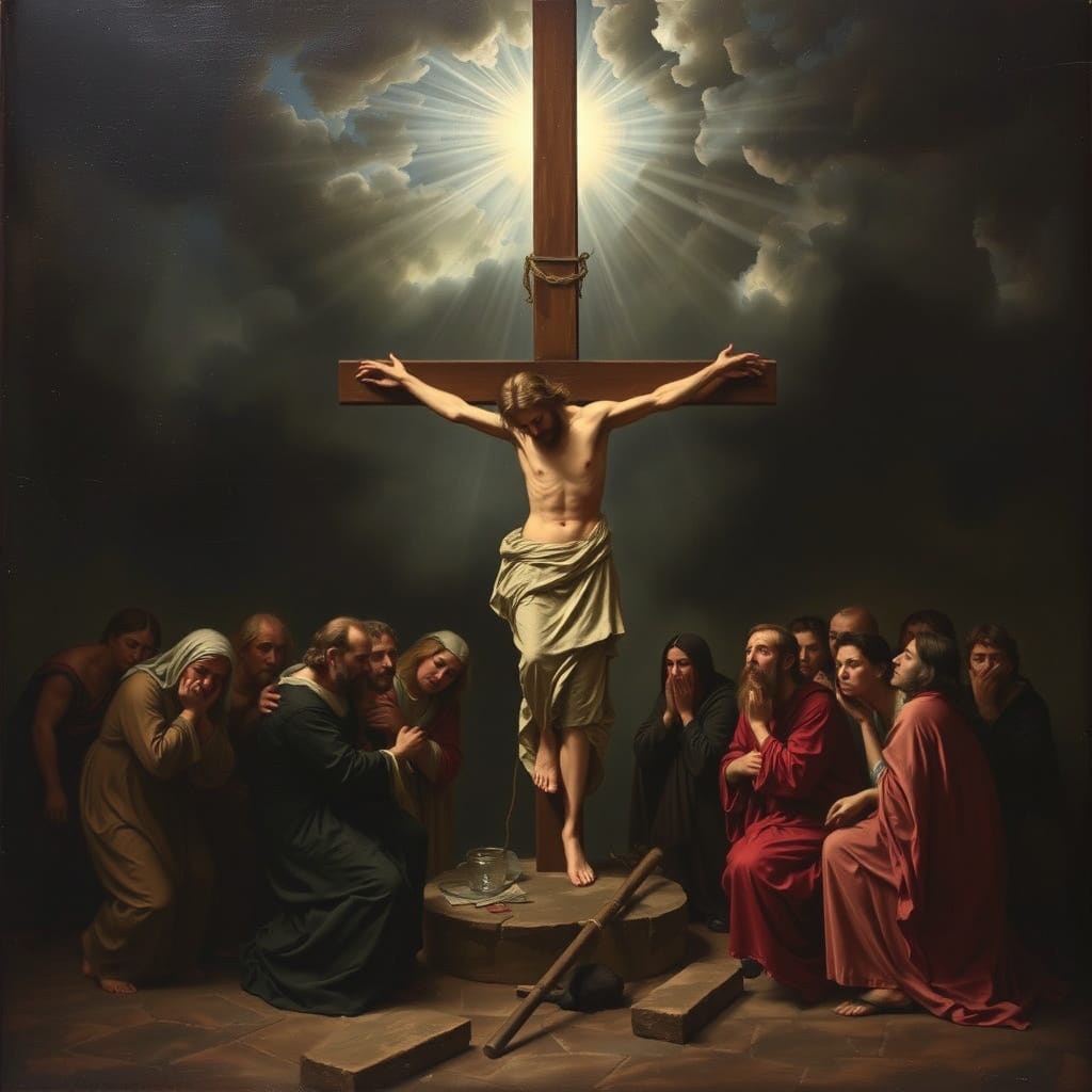 His suffering and death on the Cross 