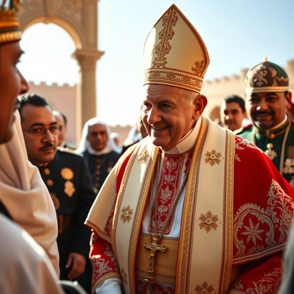 Pope Leo XIV in Algeria