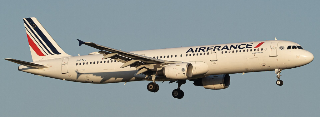 Air France Plane Pope Leo IXV flew in for His Apostolic Journey to France